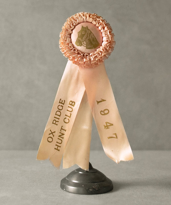 1947 Pink Horse Show Ribbon