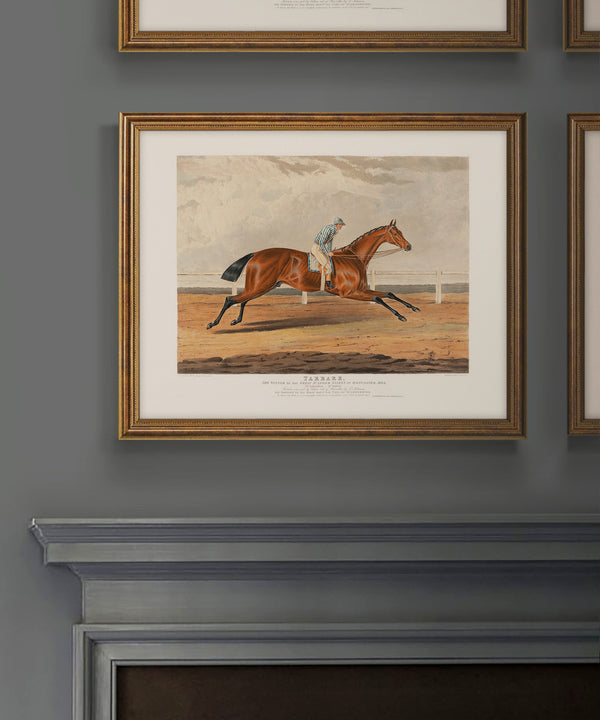 Vintage Racehorse Thoroughbred Wall Art Print
