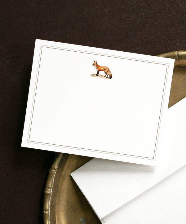 Vintage Fox Notecards