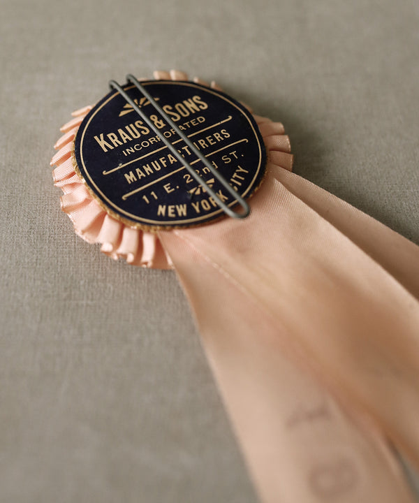 1947 Pink Horse Show Ribbon