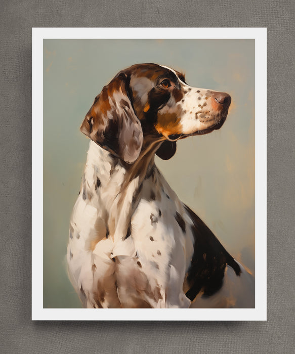 Portrait of a German Shorthaired Pointer – Hart Equestrian
