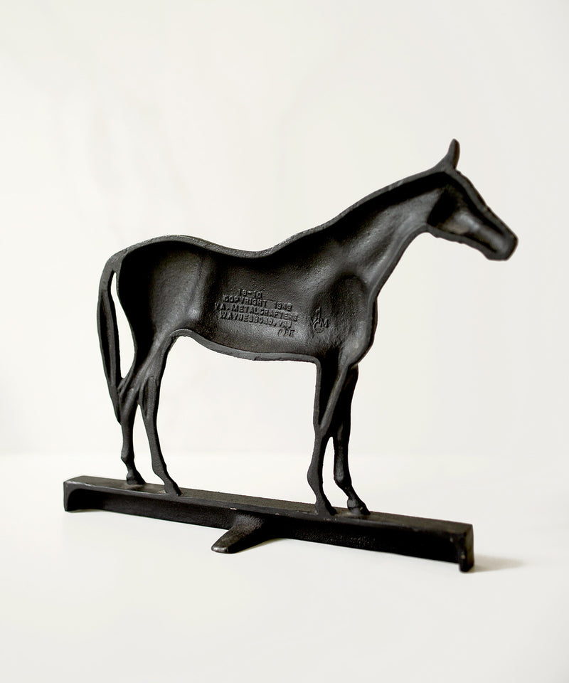 Cast Iron 'Hunter' Door Stop