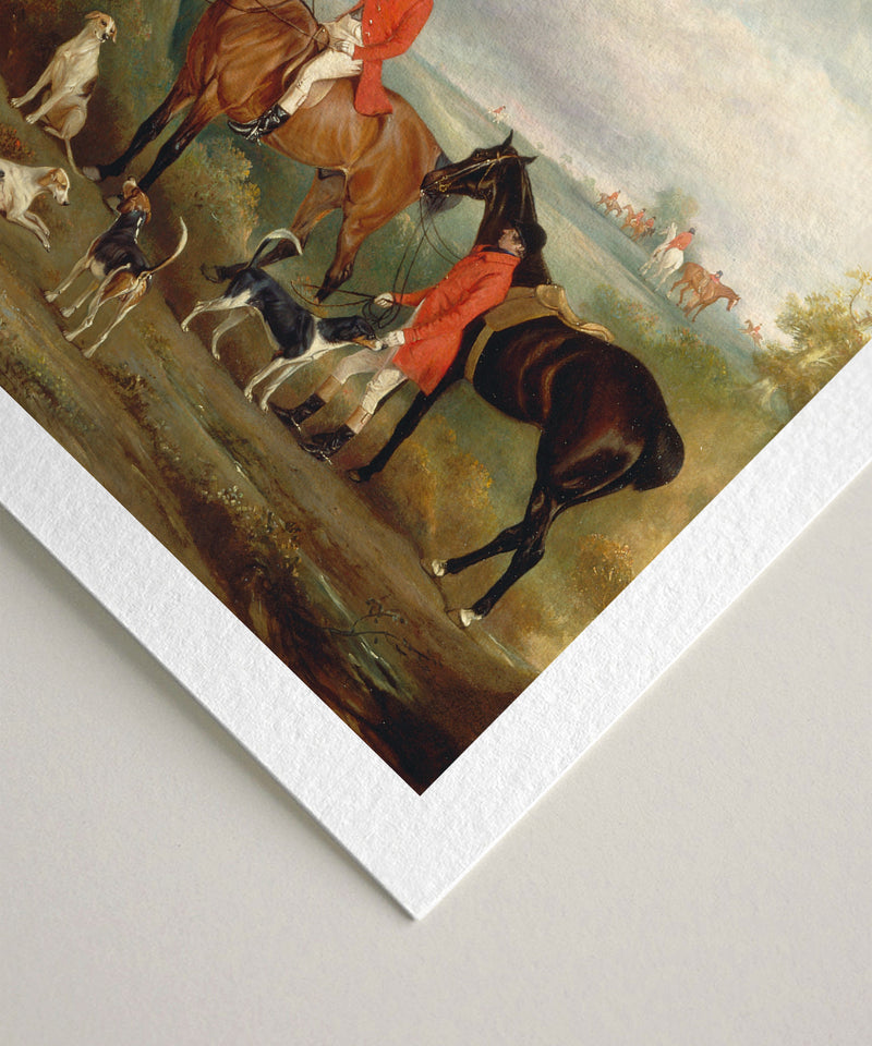 Frameable Hunt Scene Notecards