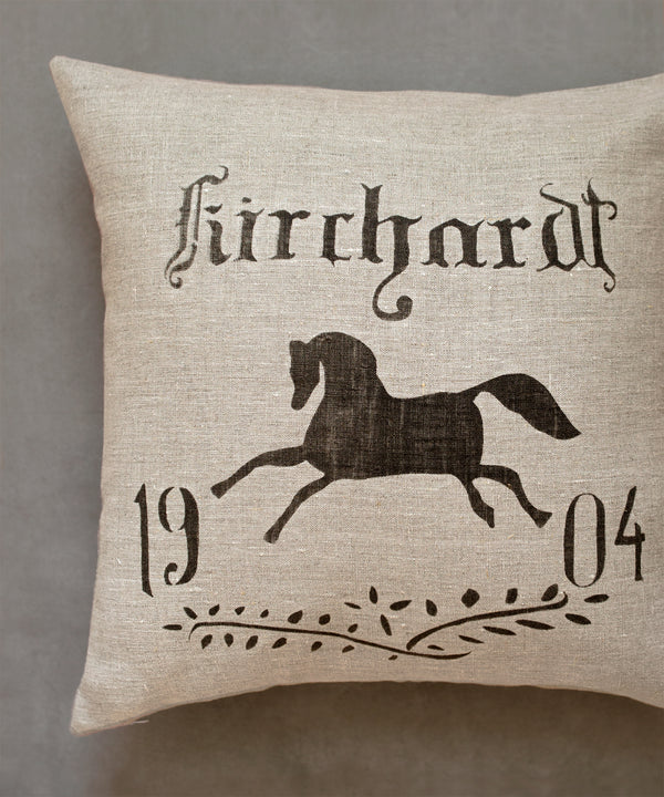 1904 Equestrian Pillow
