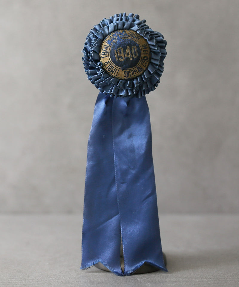 Vintage Blue First Place Horse Show Ribbon From 1940 – Hart Equestrian