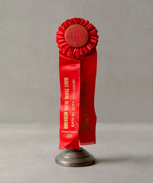 1932 Red Horse Show Ribbon