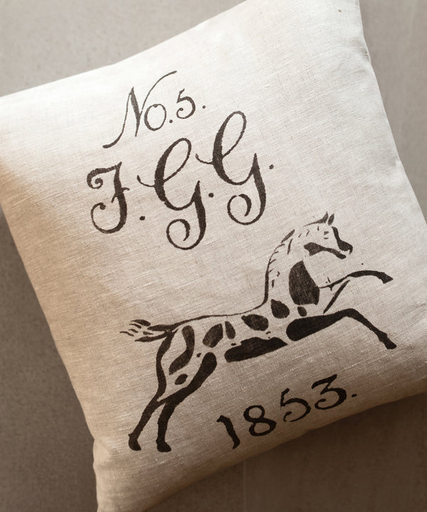 1853 Equestrian Pillow