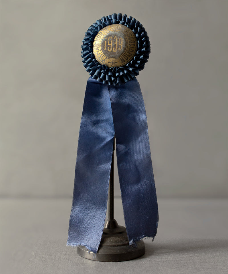 1939 Blue Horse Show Ribbon