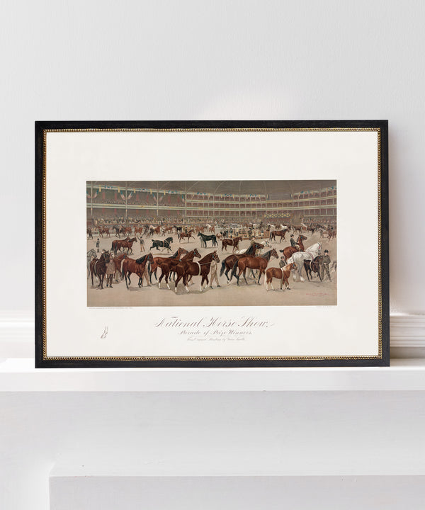 National Horse Show Print