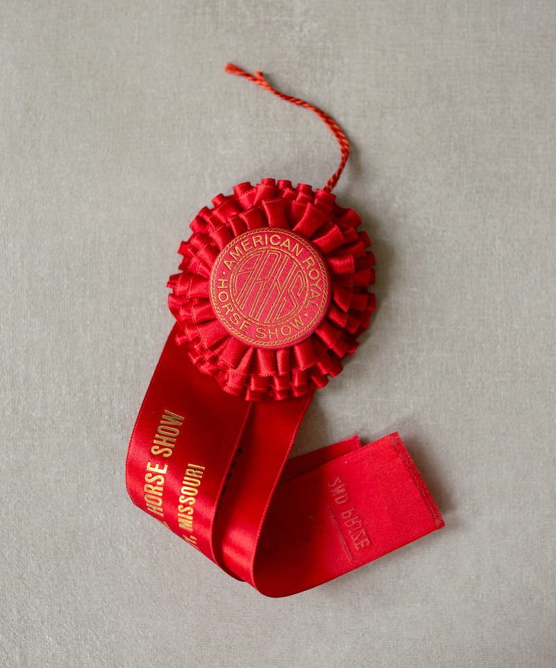1933 Red Horse Show Ribbon